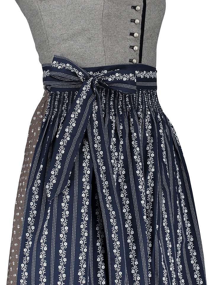 Almsach Dirndl in Grau günstig kaufen