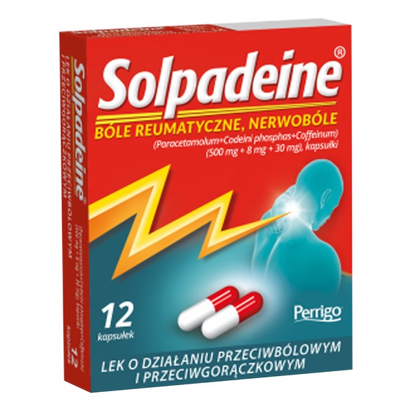 Solpadeine, kapsułki, 12 szt.