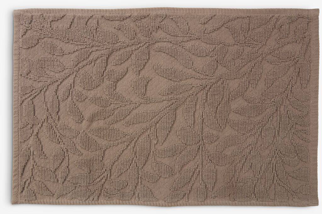 ALMVIK guld ALMVIK badeværelsesmåtte 50x80cm mørkt sand KRONBORG