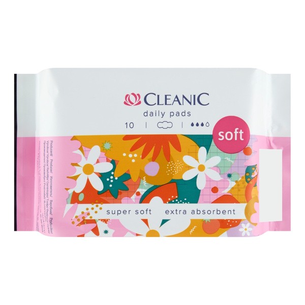 Cleanic Soft Day, podpaski higieniczne, 10 szt.