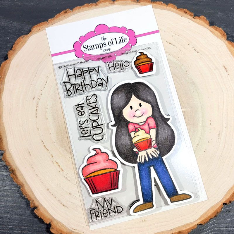 StephieDoll8 Clear Stamp Set