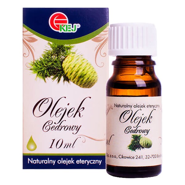 Kej, naturalny olejek eteryczny cedrowy, 10 ml