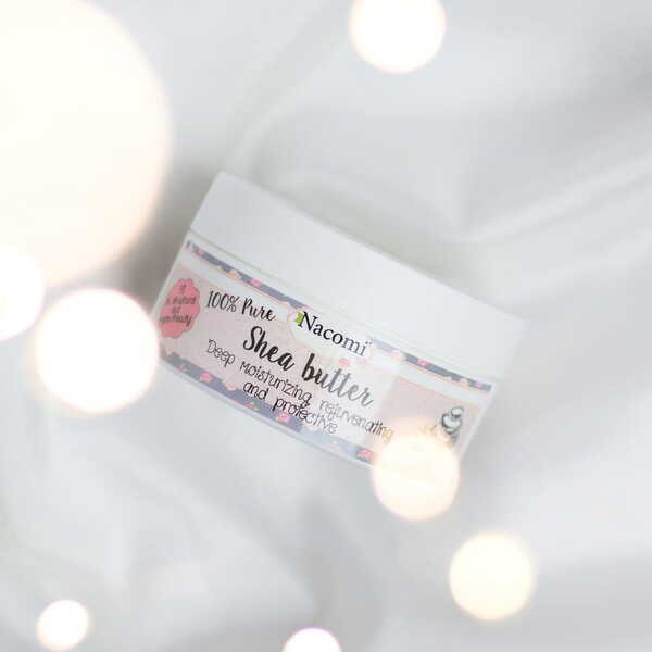Nacomi, masło shea, naturalne, 100 ml