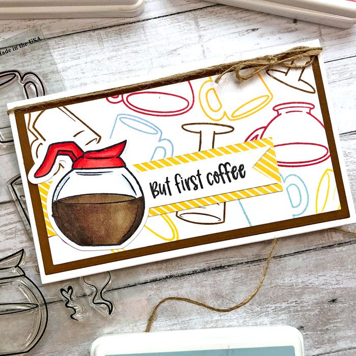 coffee2stamp Clear Stamp Set