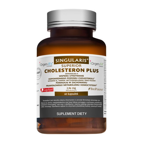 Singularis Cholesteron Plus Superior, kapsułki, 60 szt.