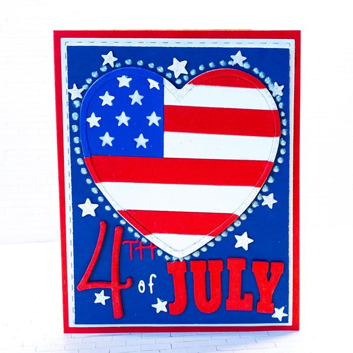FourthofJuly2stamp Clear Stamp Set