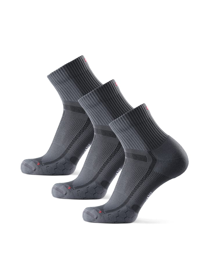 DANISH ENDURANCE Socken Long Distance in grey/black günstig kaufen