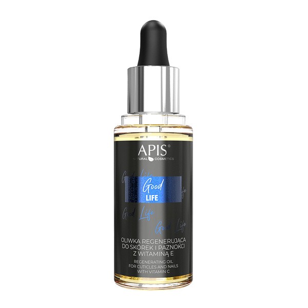 Apis Good Life, regenerująca oliwka do skórek i paznokci z witaminą E, 30 ml