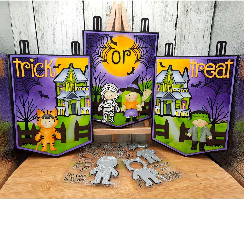 Little Peeps Halloween 1 Clear Stamp Set