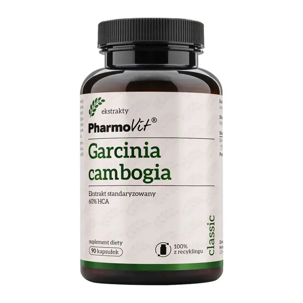 Pharmovit Garcinia cambogia 60% HCA, kapsułki, 90 szt.