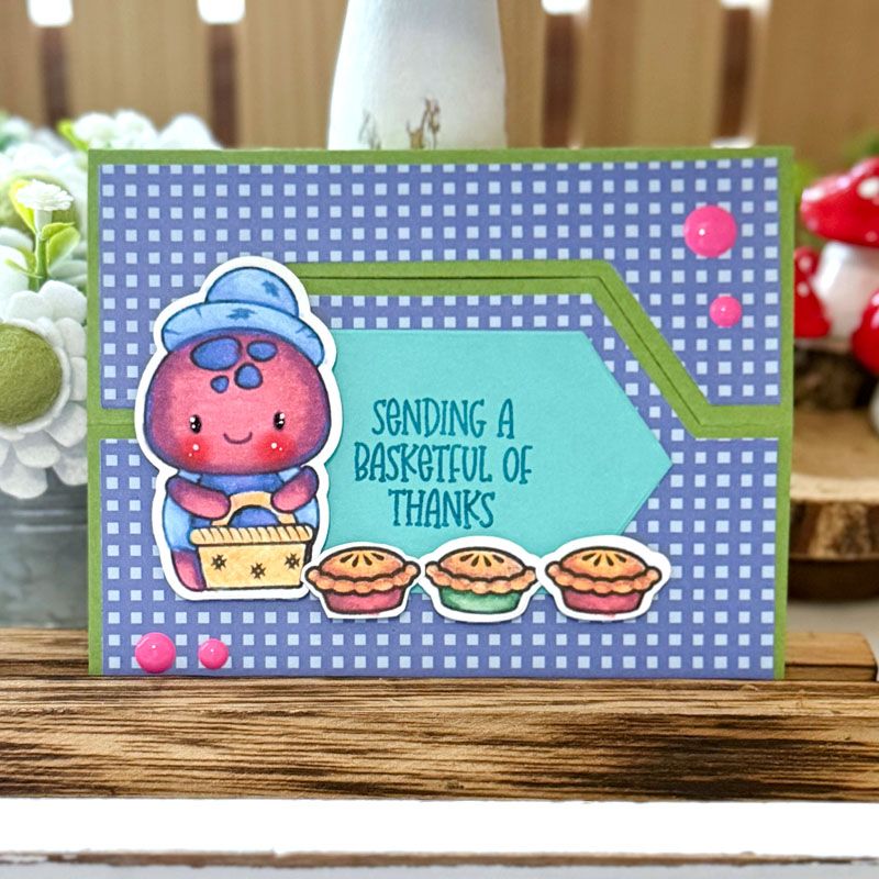 Picnic Time Clear Stamp Set 11 Stamps