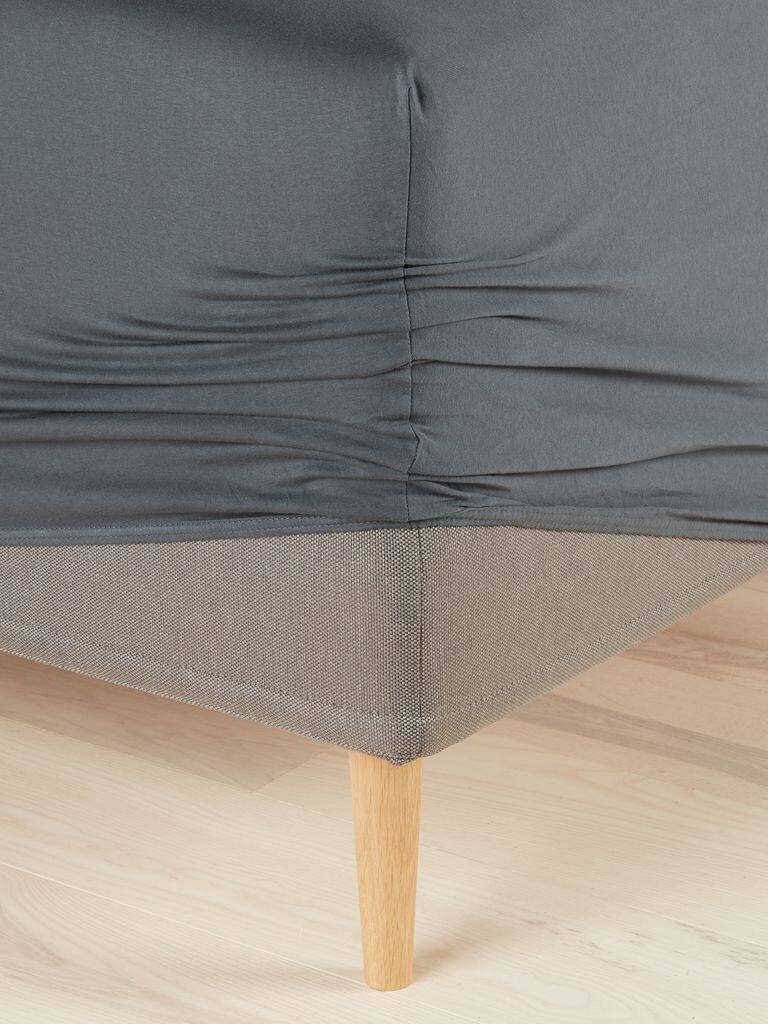 JETTE guldfarvet stræklagen Jersey JETTE 75x200x35cm grå