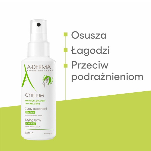 Aderma Cytelium, spray osuszający, 100  ml