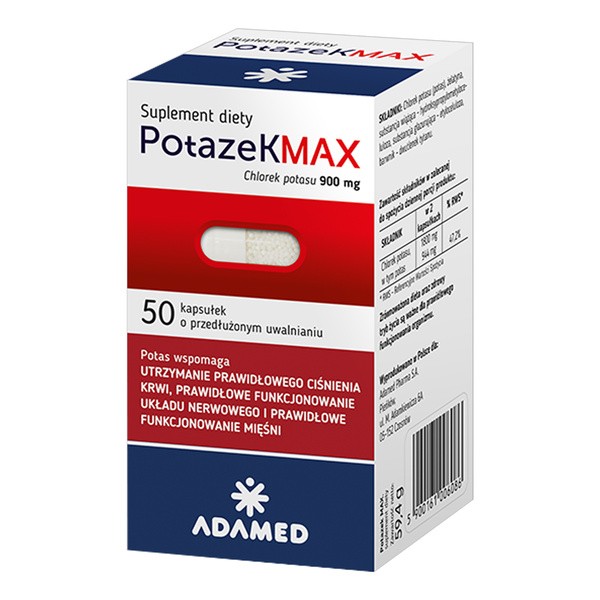 Potazek MAX, kapsułki, 50 szt.