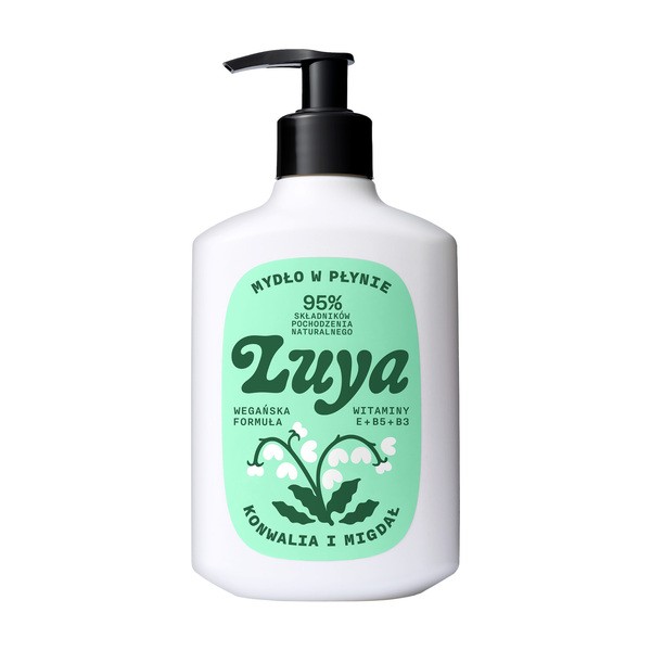 Luya, mydło do rąk w płynie Konwalia i Migdał, 400 ml