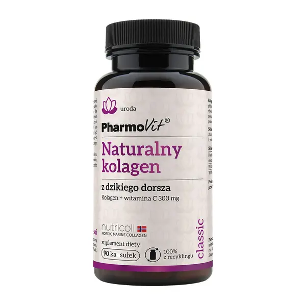 Pharmovit Naturalny kolagen z dzikiego dorsza, kapsułki, 90 szt.