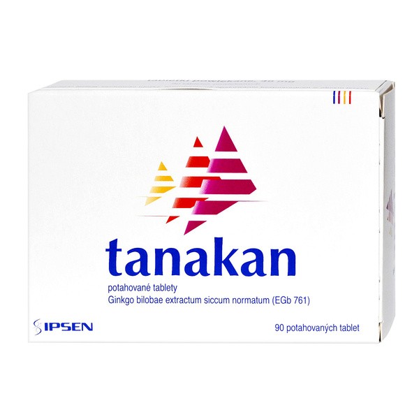 Tanakan, 40 mg, tabletki powlekane, 90 szt. (import równoległy, Delfarma)