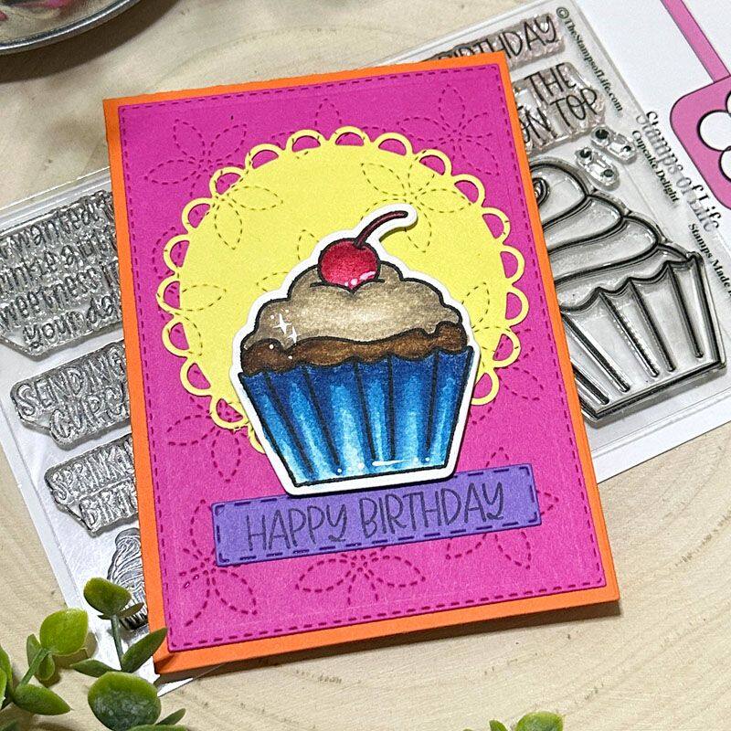 Cupcake Delight Clear Stamp Set