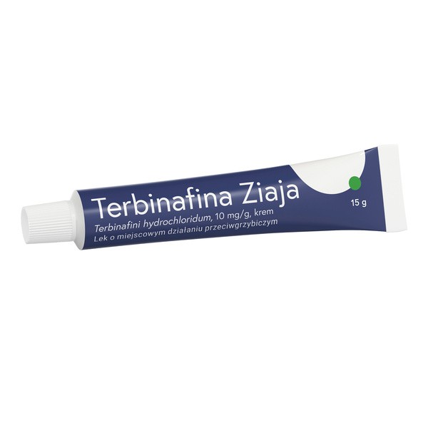 Terbinafina Ziaja, 10 mg/g, krem, 15 g