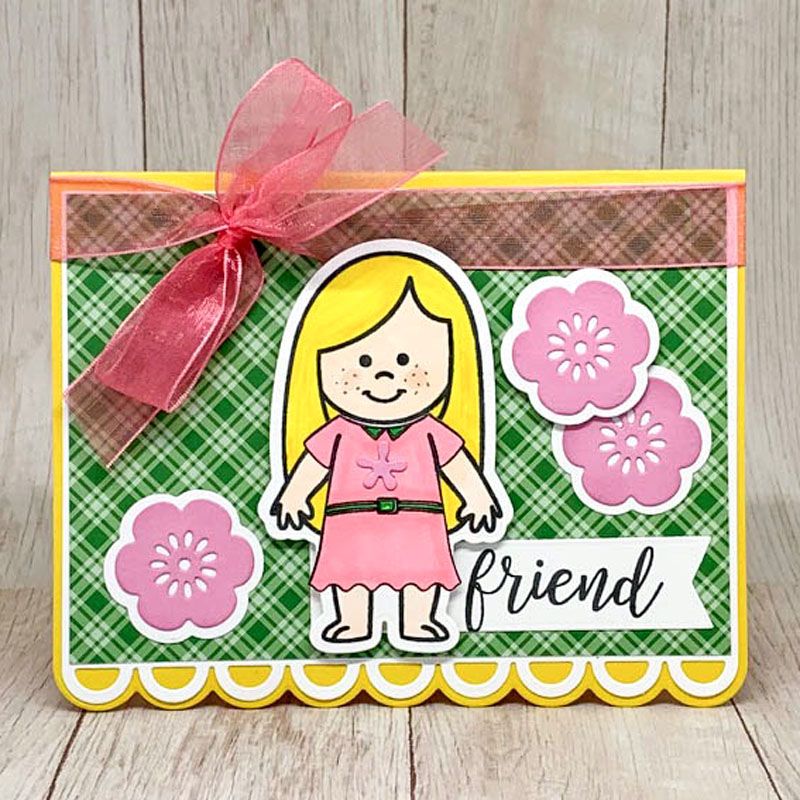 Little Peeps Kirstin Clear Stamp Set