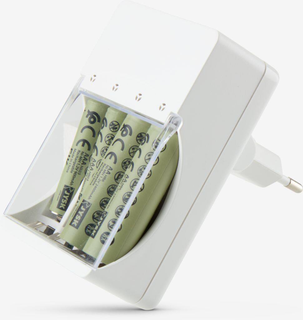 EIK EIK batterioplader med stik