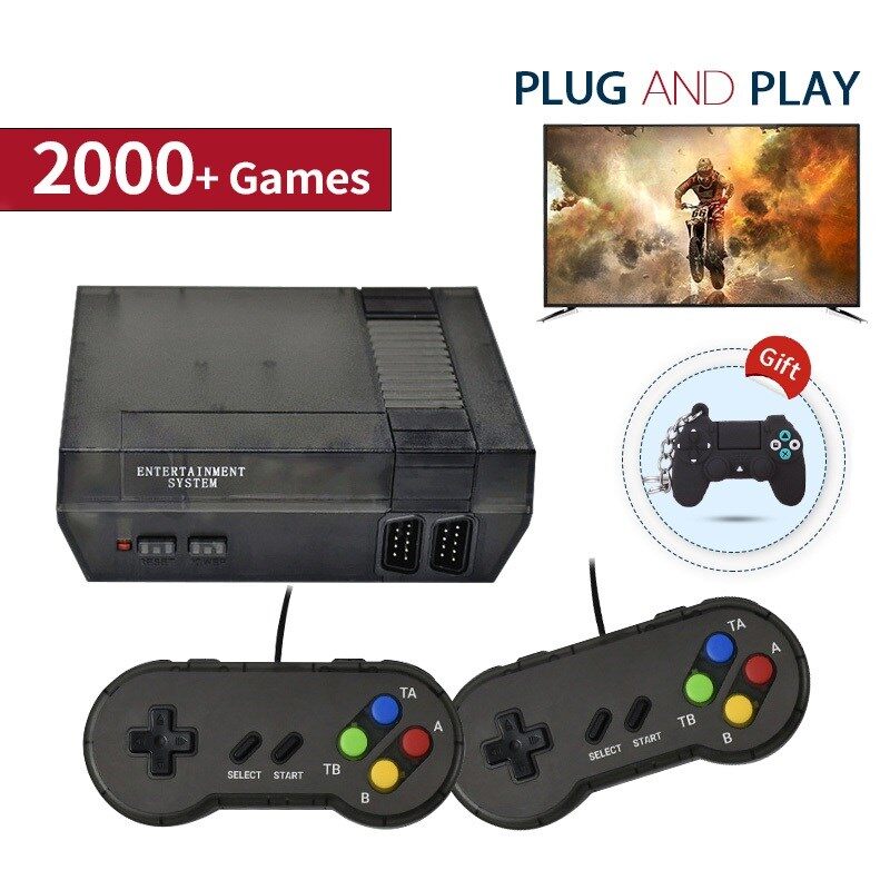 Video Game Console Built in 2000+ Classic Games Retro TV Game Console Games Player HD Out put Kids Toys Gift