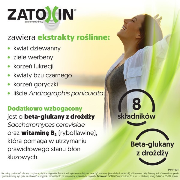 Zatoxin, tabletki powlekane, 60 szt.