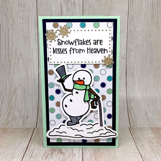 snowyscene2stamp Clear Stamp Set