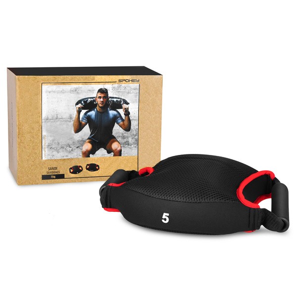 Spokey, Sandi, dysk z obciążeniem 5 kg, 1 szt.