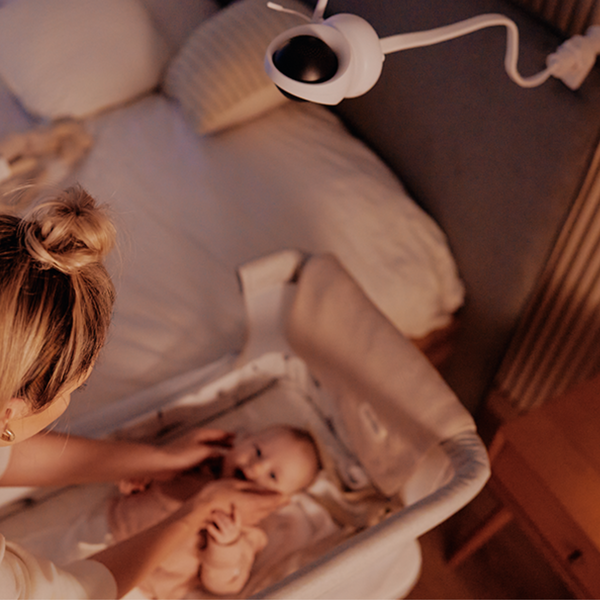 Lionelo Babyline 8.3, niania elektroniczna, biała, 1 szt.