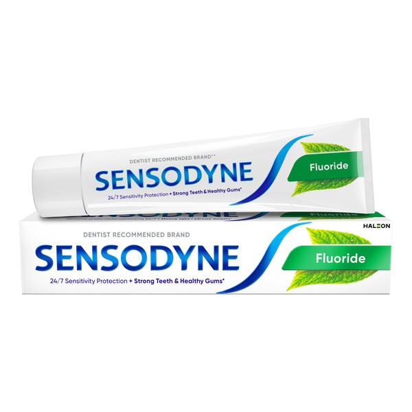Sensodyne Fluoride, pasta z fluorem do nadwrażliwych zębów o miętowym smaku, 75 ml