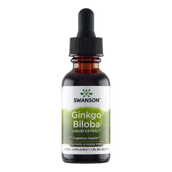 Swanson Ginkgo Biloba Liquid ekstrakt, płyn, 29,6 ml