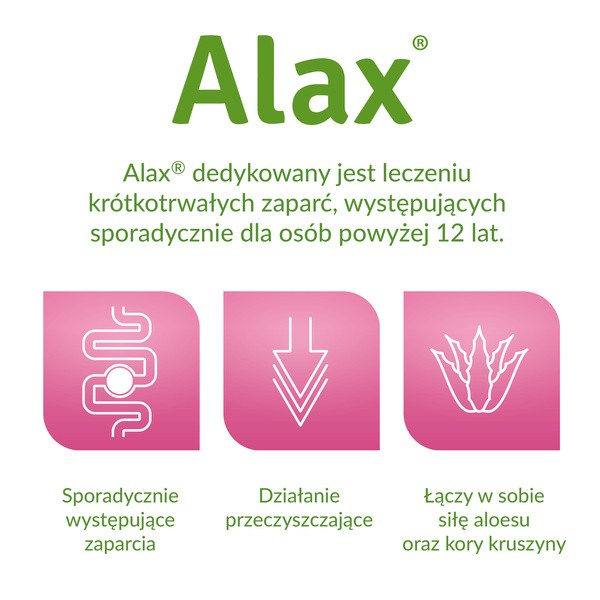 Alax, drażetki, 20 szt.