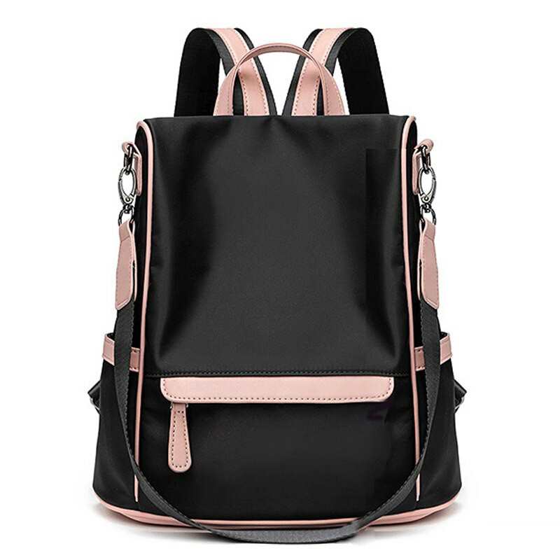 2021 Vinter Ny Enkel Design Damesekk Myk Vanntett Nylon Vesker med Stor Kapasitet Tyverisikker Skulderveske for Kvinner