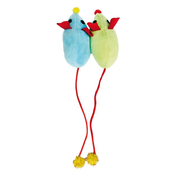 Pet Nova Cat, pluszowe myszki dla kota, 2 szt.