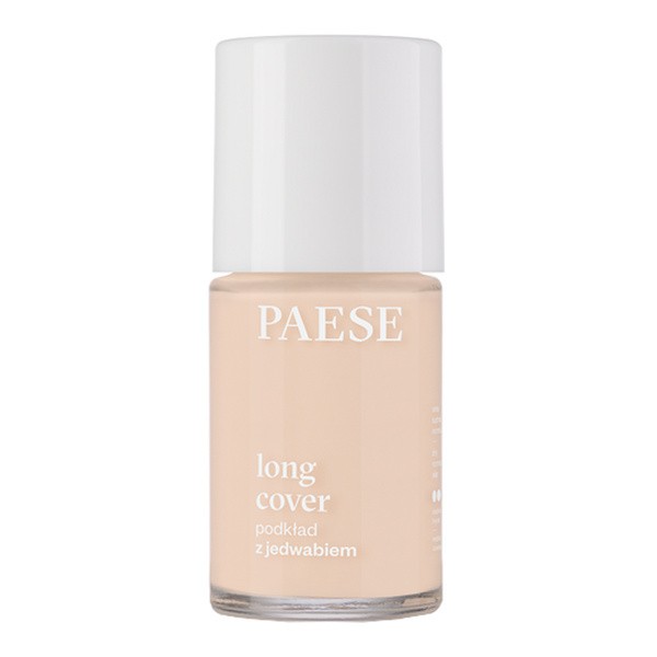 Paese Long Cover, podkład z jedwabiem, 03N Naturalny, 30 ml