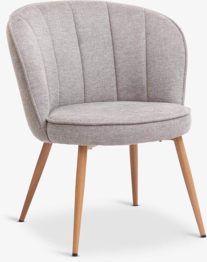 HOLMDRUP lænestol HOLMDRUP grå/eg