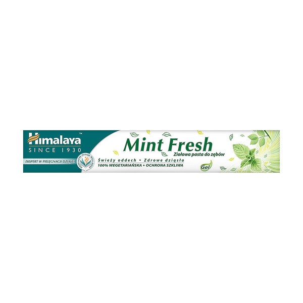 Himalaya Mint Fresh, pasta do zębów w żelu, ziołowa, 75 ml