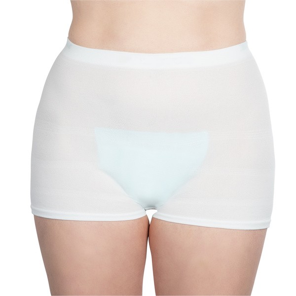 Canpol Babies, majtki dla kobiet w zaawansowanej ciąży i po porodzie, rozmiar L/XL, kolor biały, 2 szt.