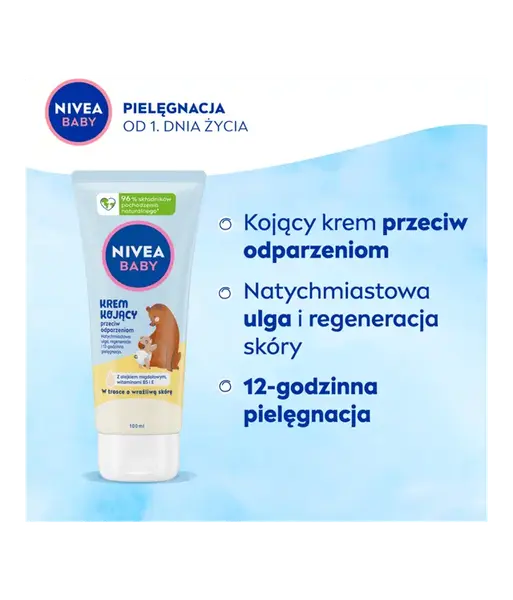 Nivea Baby, krem kojący przeciw odparzeniom, 100 ml