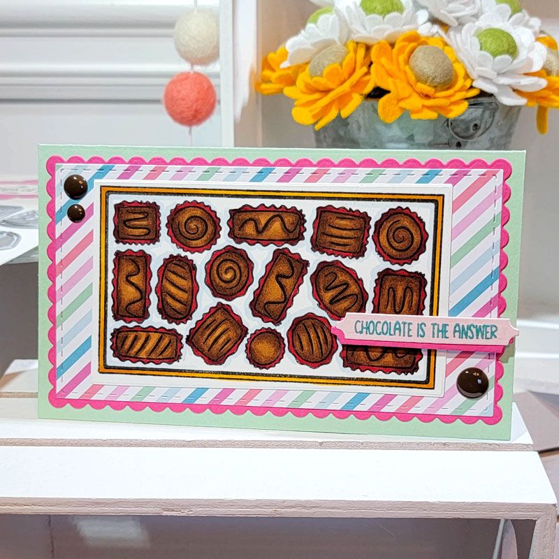 chocolates2stamp Clear Stamp Set