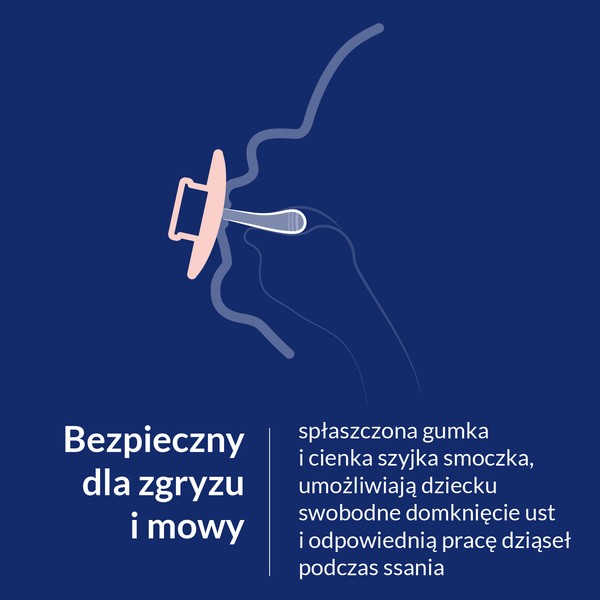 Canpol Lovi Prime, dynamiczny smoczek uspokajający silikonowy, 18 m+ Granola/Orange, 2 szt.