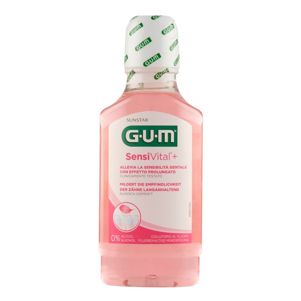 Gum SensiVital +, płyn do płukania jamy ustnej, 300 ml