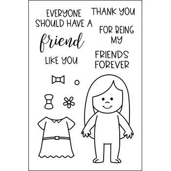 Little Peeps Kirstin Clear Stamp Set