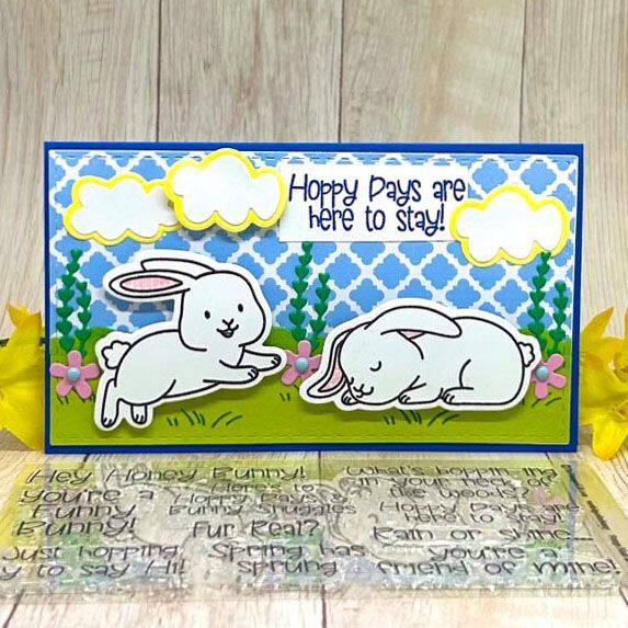 words4gardenbunny Clear Stamp Set