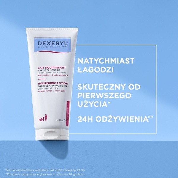 Dexeryl, mleczko odżywcze, 200 ml
