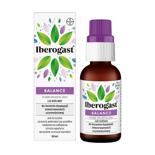 Iberogast Balance, krople doustne, 50 ml