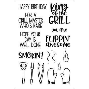 morebbq2stamp Clear Stamp Set