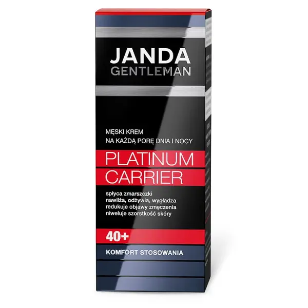 Janda Gentleman Platinum Carrier 40+, krem na każdą porę, 50 ml