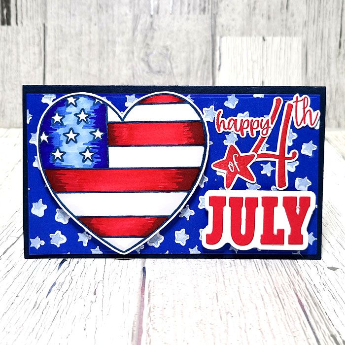 FourthofJuly2stamp Clear Stamp Set